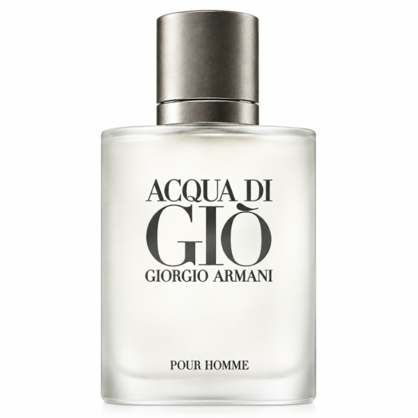 Perfume Acqua di Giò sobre fondo blanco (1) Acqua di Gio Giorgio Armani 100 ml EDT