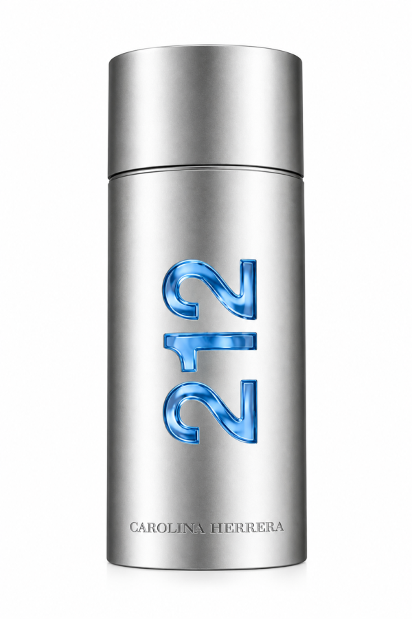 Perfume plateado 212 Carolina Herrera CH 212 Men 100 ml EDT